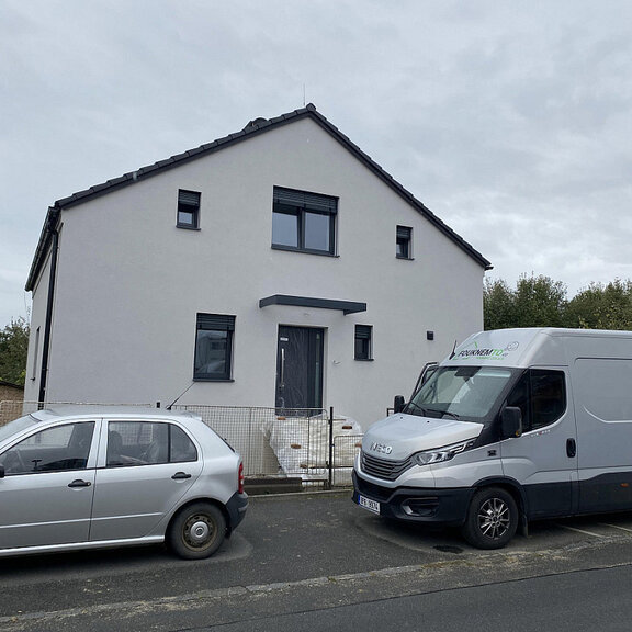 Foukaná izolace stropu