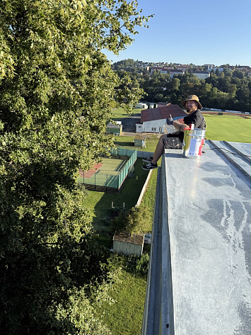 Renovace plechových střech