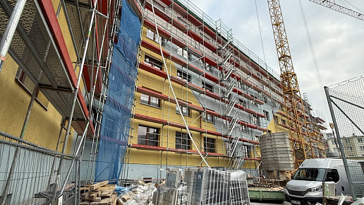 Nástavba domova mládeže a školní jídelna | České Budějovice